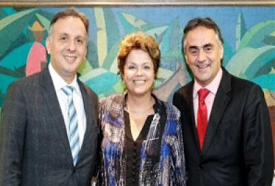 Aguinaldo, Dilma e Cartaxo
