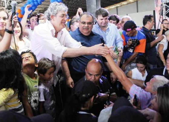 Ricardo no aniversário de Rômulo