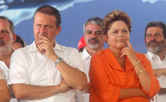 Eduardo Campos e Dilma