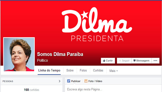 Dilma PB no face