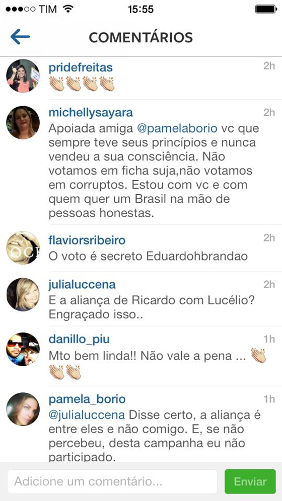 Pâmela Instagram pau no pt3