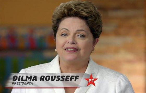 Dilma no guia de vital