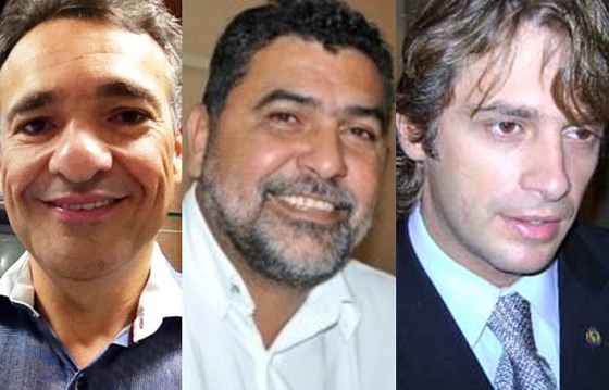 Laplace, Lenildo e Fabiano Lucena