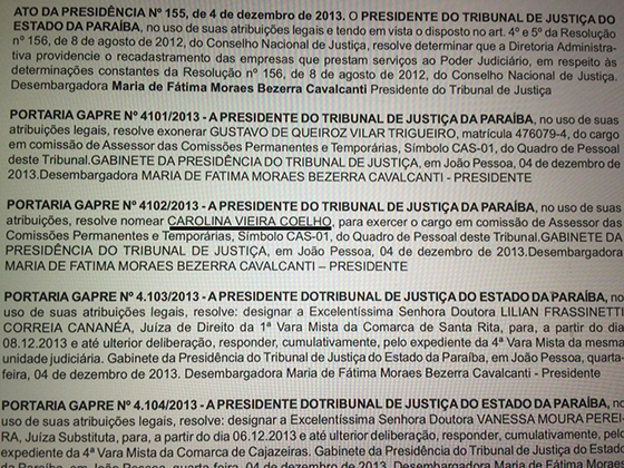 Ana Carolina Vieira Coelho nomeada pro TJ