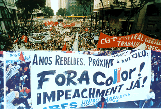 Fora Collor Impeachment set1992