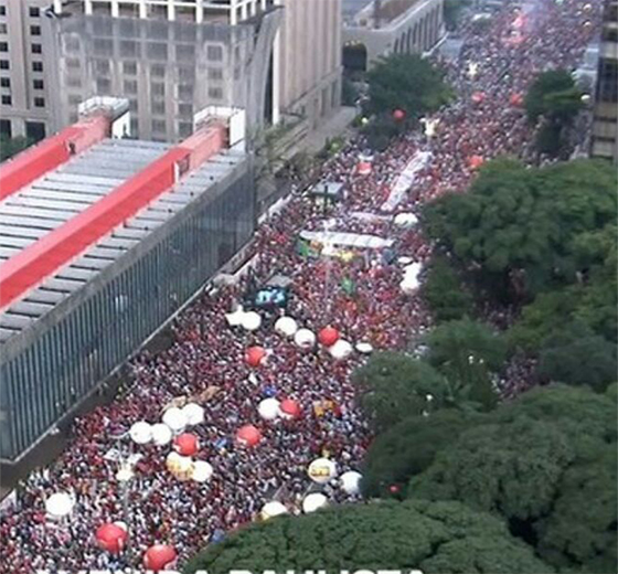 Manifestação pro Dilma 18mar2016