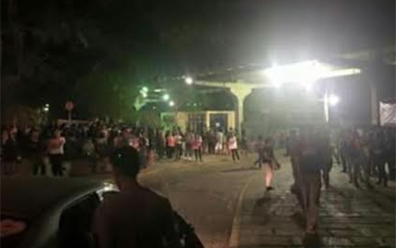 Violência arrastão no campus da UFCG 12jul2016