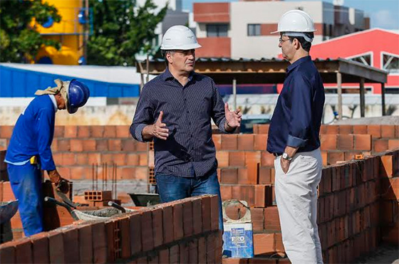 Luciano Cartaxo visita obras de UPA jul2017