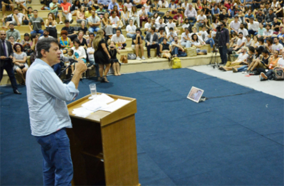 Fernando Haddad em JP 5out2017