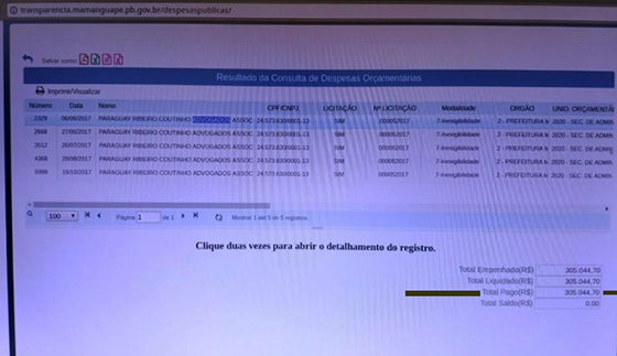 Mamanguape Prefeitura contra advogados02