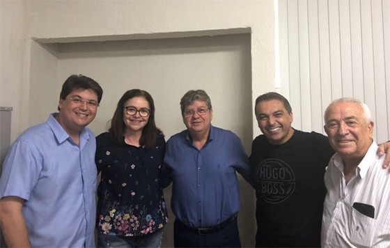 Genival Matias com Deoclécio e Azevedo