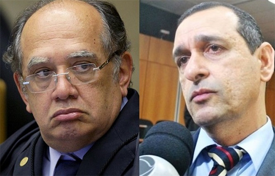 Gilmar Mendes e o juiz Glaucemir