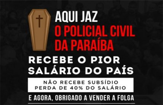 Policiais civis aqui jaz