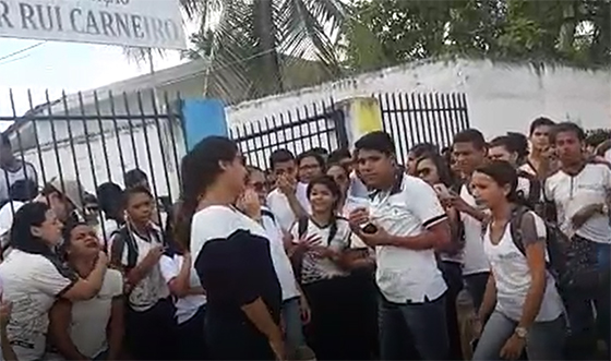 Video Escola de Mamanguape revolta alunos