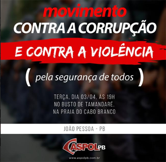 Aspol manifestação 3abr2018